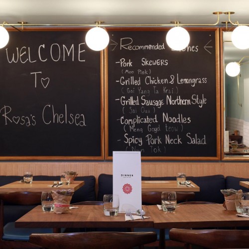 Rosa's Thai Cafe Interior 9 - Chelsea